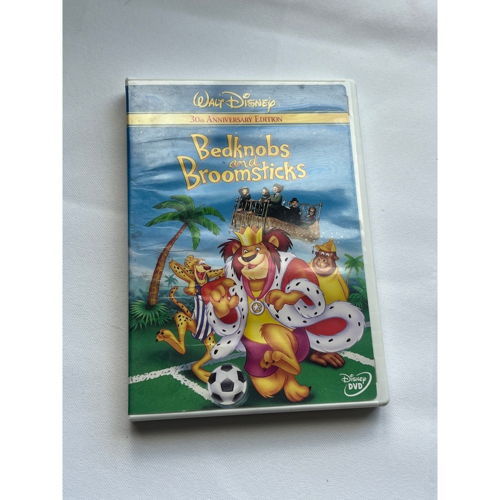 Walt Disney 30th Anniversary Edition Bedknobs‎ & Broomsticks DVD with DVD Guide